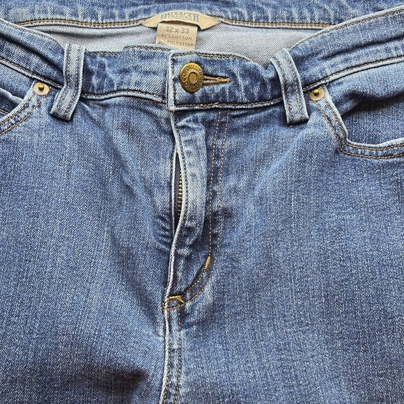 Duluth Trading Co. Straight Leg High Rise Size 12 x 33 - Picture 14 of 16